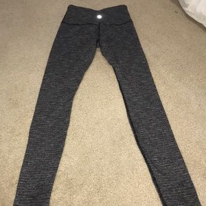 Super cute grey and black high waisted lulus